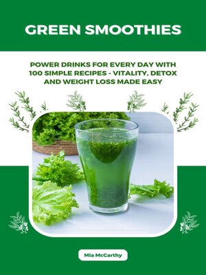 cover image of Green Smoothies